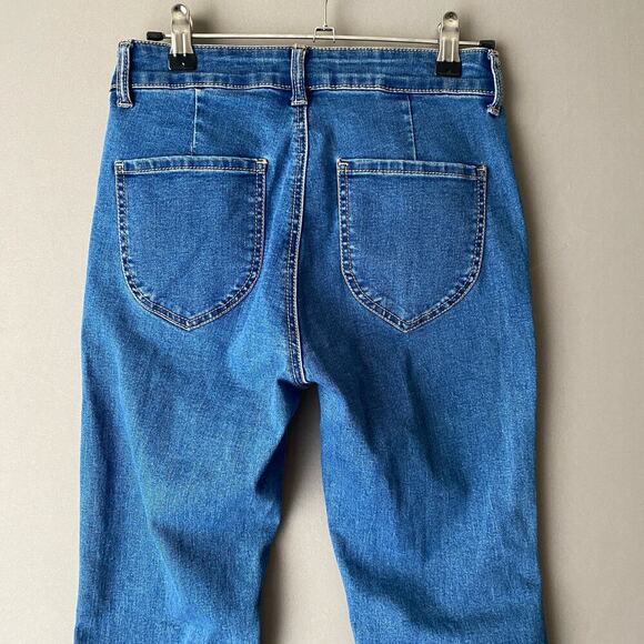 Forever 21 sz S bell bottom‎ jeans - Picture 6 of 9